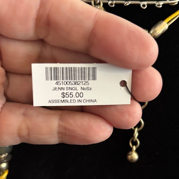 Chico's Multi-Strand Necklace with Glass Accents - Picture 3 of 6